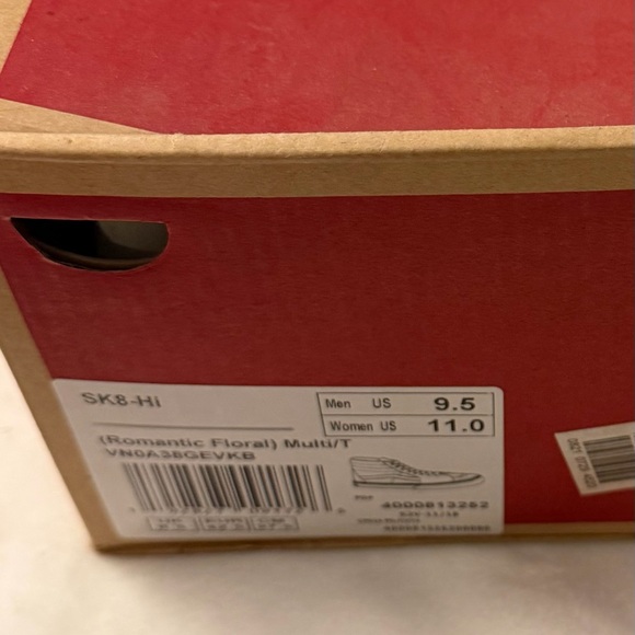 Vans Floral & Black High-Top Sneakers - Picture 5 of 5